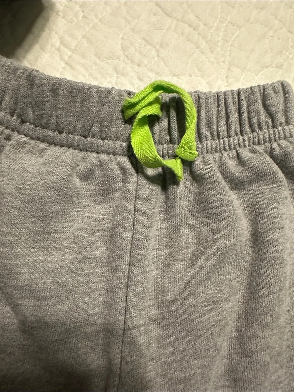 0281 John Deere Gray and Green Infant Matching Set Hoodie & Pants size 3-6 mths